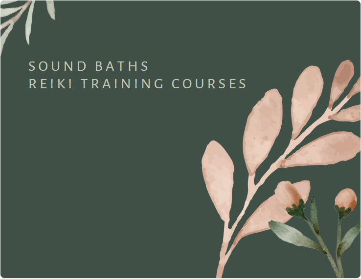 Purchase a <strong>digital gift card</strong> for purchasing offerings online which include Reiki Training Courses and Sound Baths.